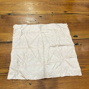 Silk handkerchief scarf pocket square pink